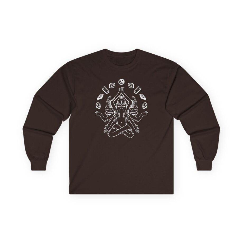 Zingara Lotus Unisex Ultra Cotton Long Sleeve Tee