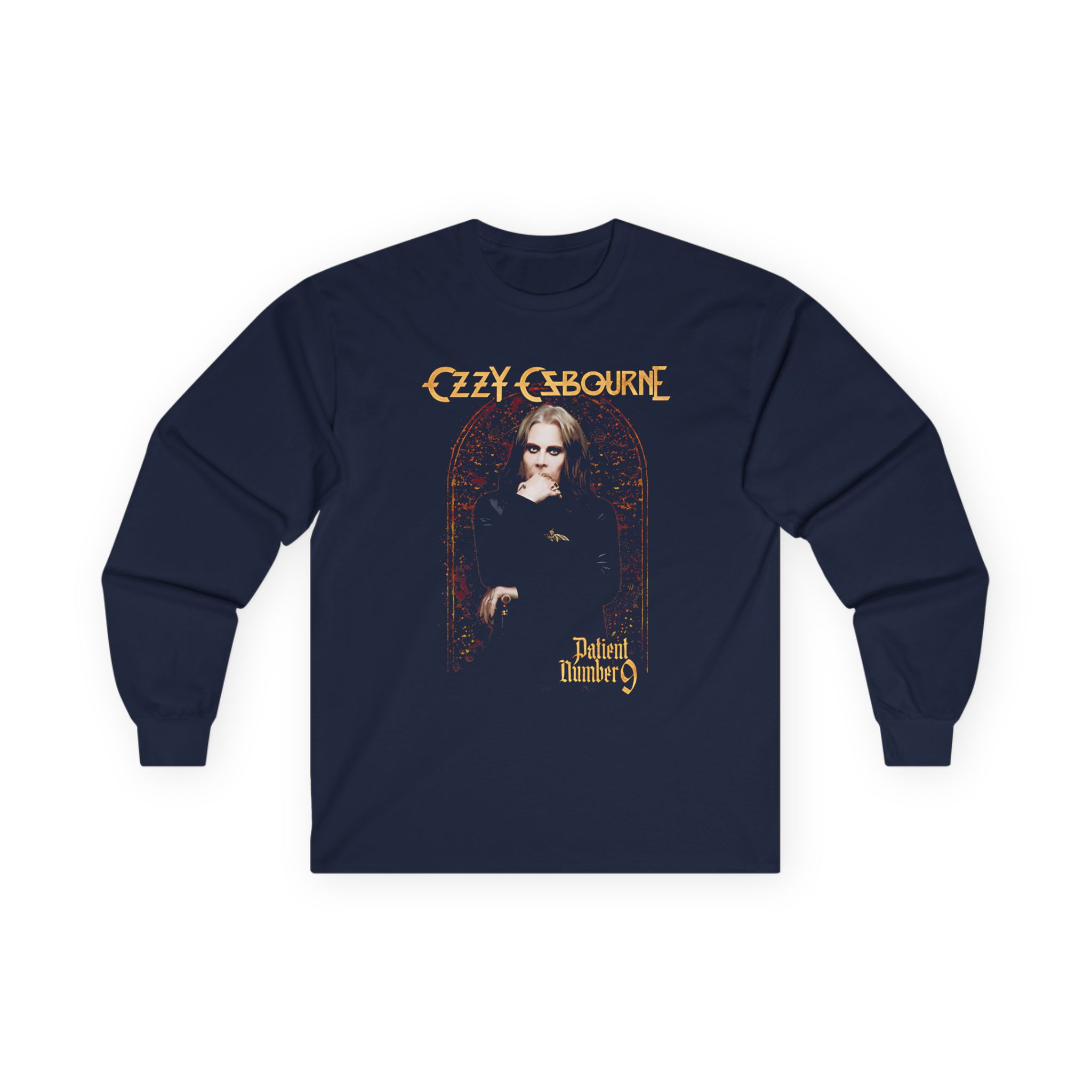 Ozzy Osbourne Patient No. 9 Rock & Roll Hall of Fame Unisex Ultra Cotton Long Sleeve Tee