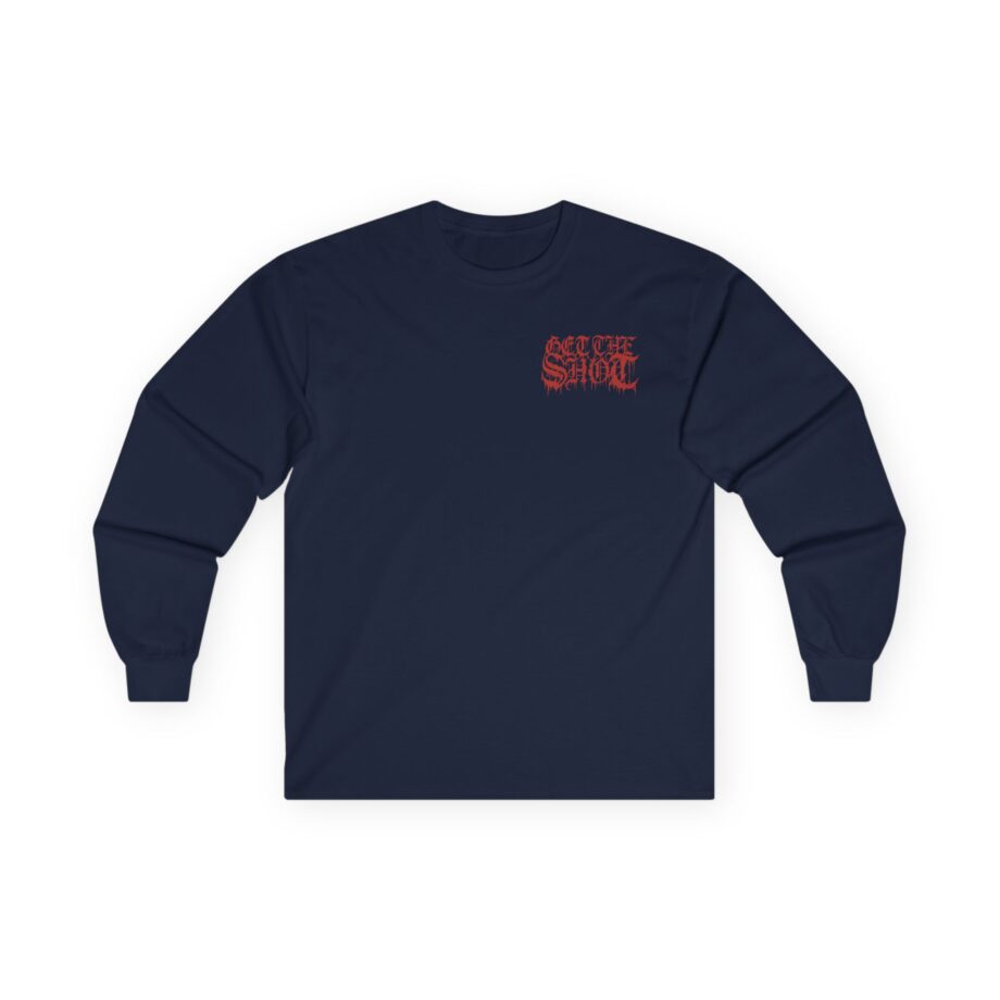 Get the Shot Survival Denied Black & White Unisex Ultra Cotton Long Sleeve Tee