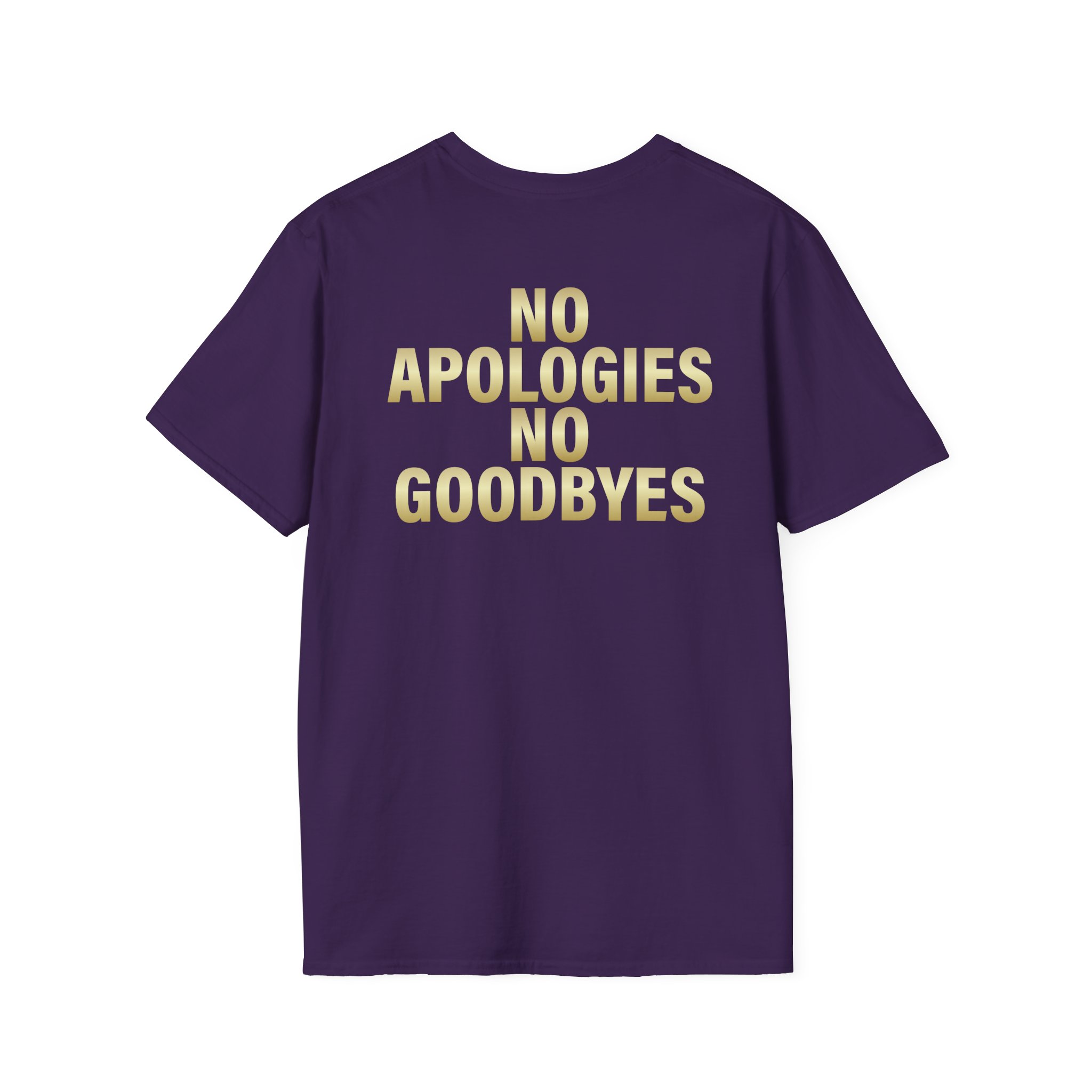 Spite No Apologies Foil Unisex Softstyle T-Shirt