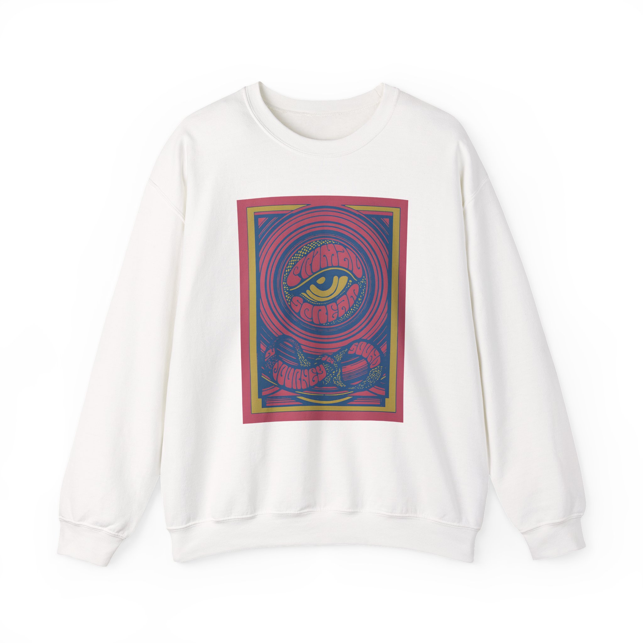 Primal Scream a Journey Into Sound Unisex Heavy Blendâ„¢ Crewneck Sweatshirt