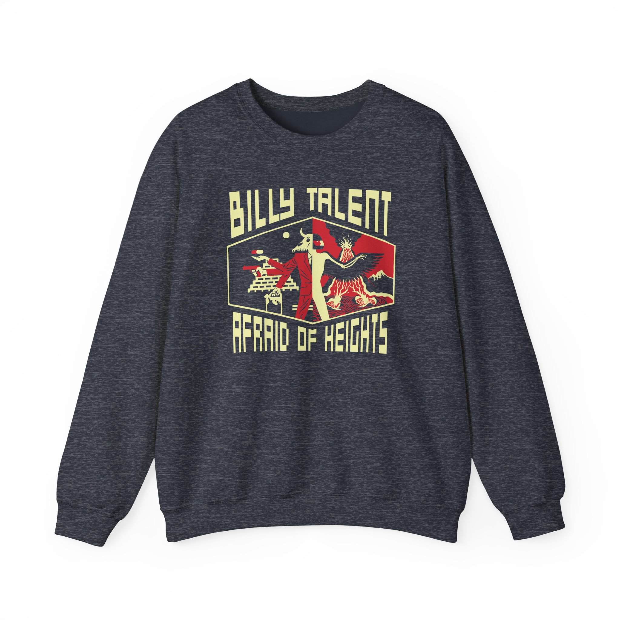 Billy Talent Afraid of Heights Unisex Heavy Blendâ„¢ Crewneck Sweatshirt