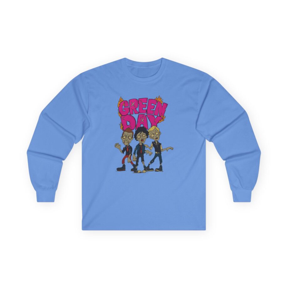 Green Day Walking Green Day Zombie Unisex Ultra Cotton Long Sleeve Tee