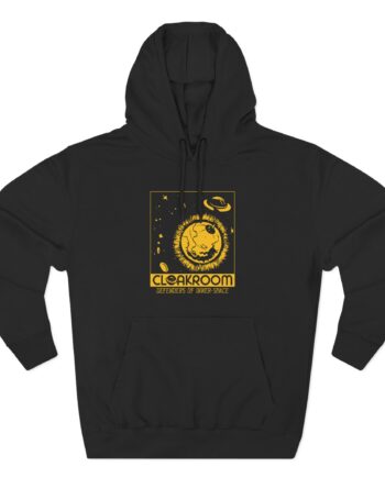 Cloakroom Muff Three-Panel Fleece Hoodie
