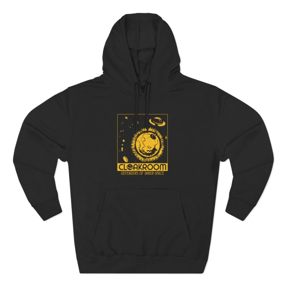 Cloakroom Muff Three-Panel Fleece Hoodie