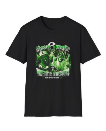 Three 6 Mafia Where is the Bud? Unisex Softstyle T-Shirt