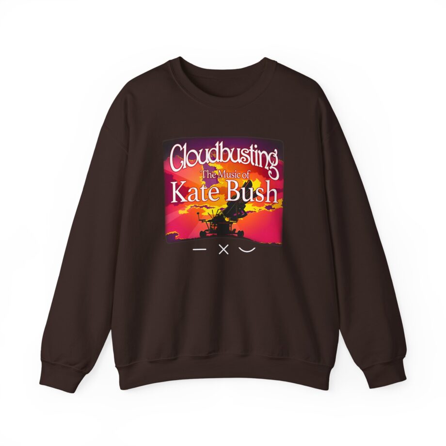 Kate Bush Line Cross Curve Unisex Heavy Blend™ Crewneck Sweatshirt
