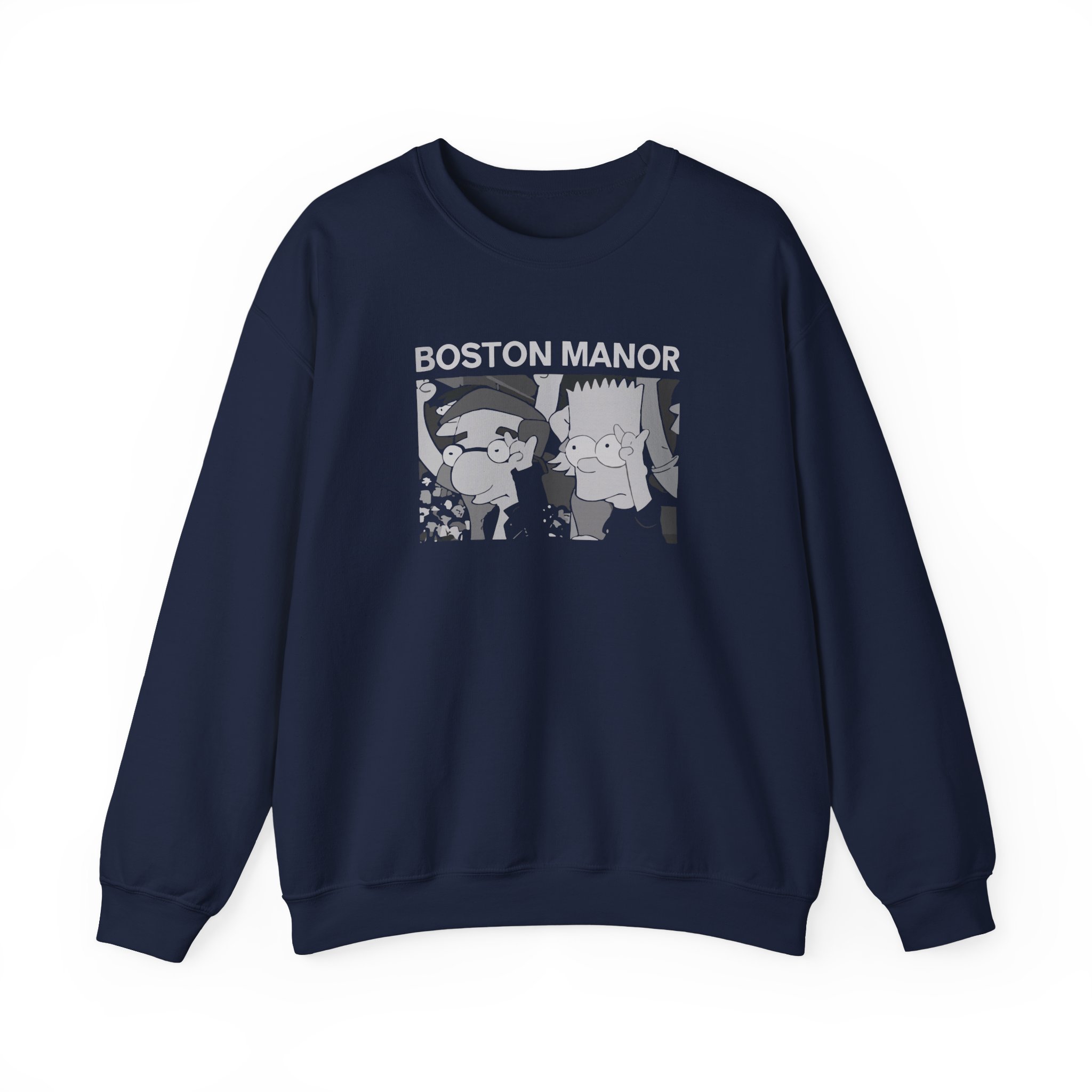 Boston Manor Simpsons Unisex Heavy Blendâ„¢ Crewneck Sweatshirt