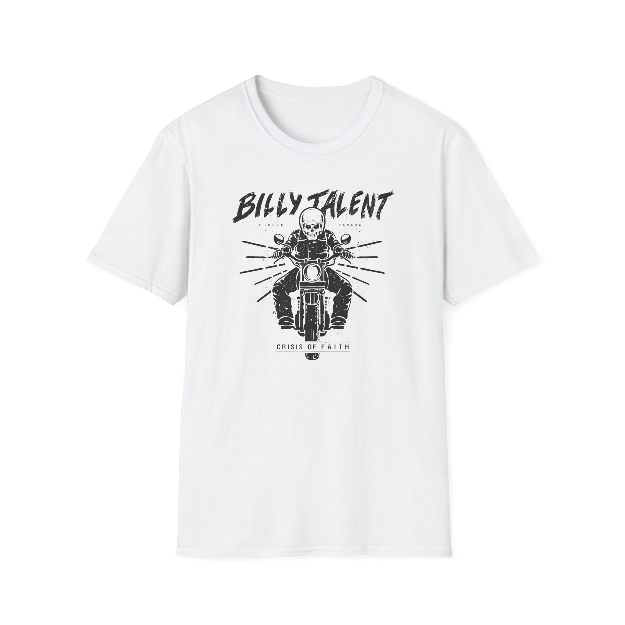 Billy Talent Ghostfaith Killa Tourversion Unisex Softstyle T-Shirt