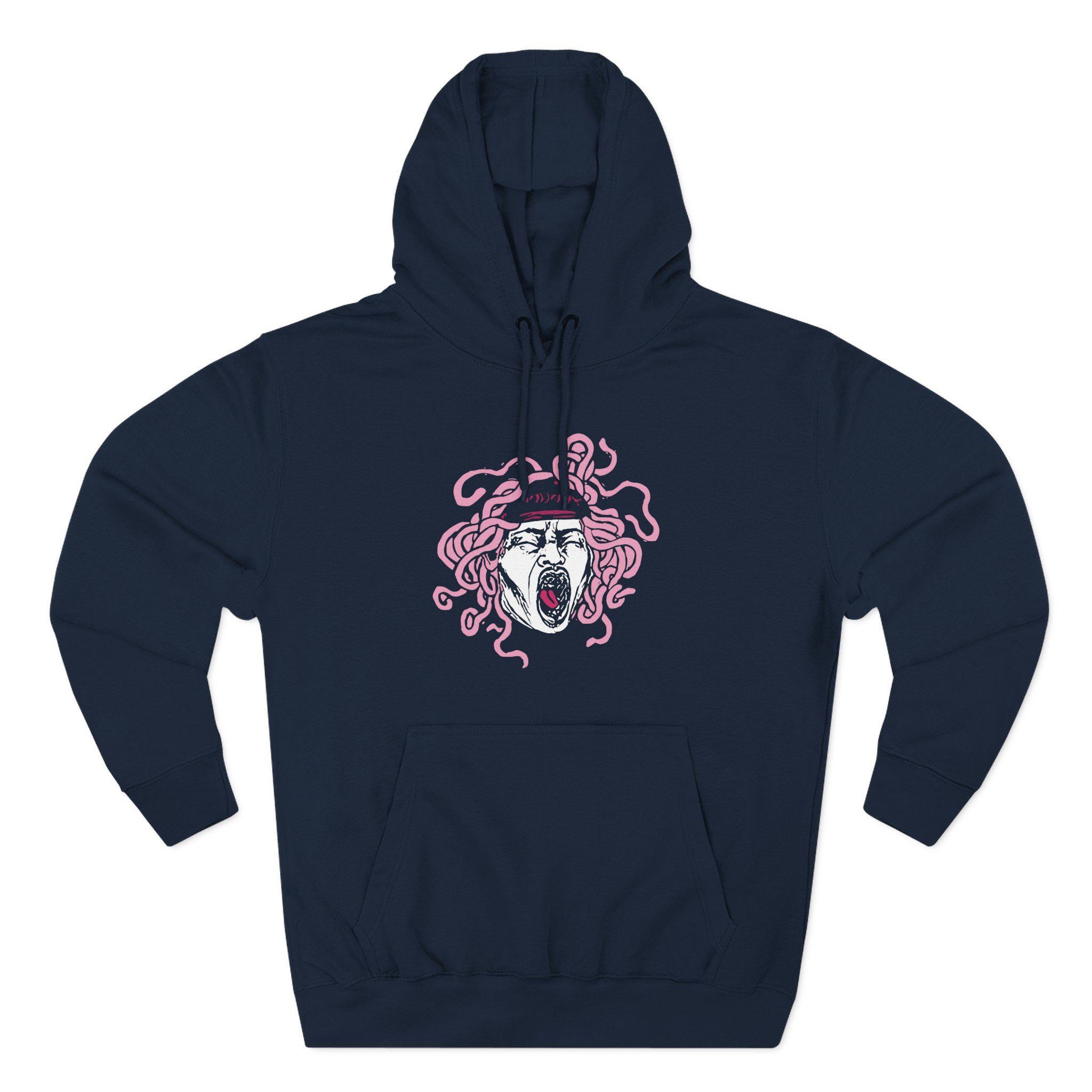 Sofaygo Pink Heartz Three-Panel Fleece Hoodie