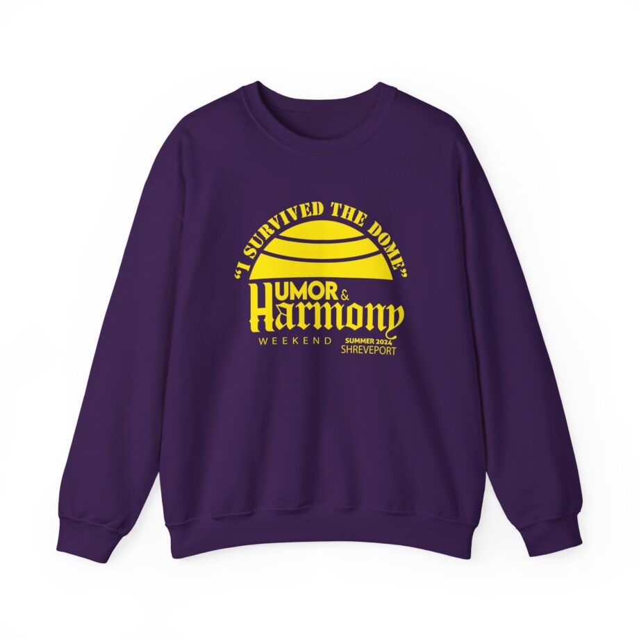 G-unit I Survived the D the Dome Unisex Heavy Blend™ Crewneck Sweatshirt