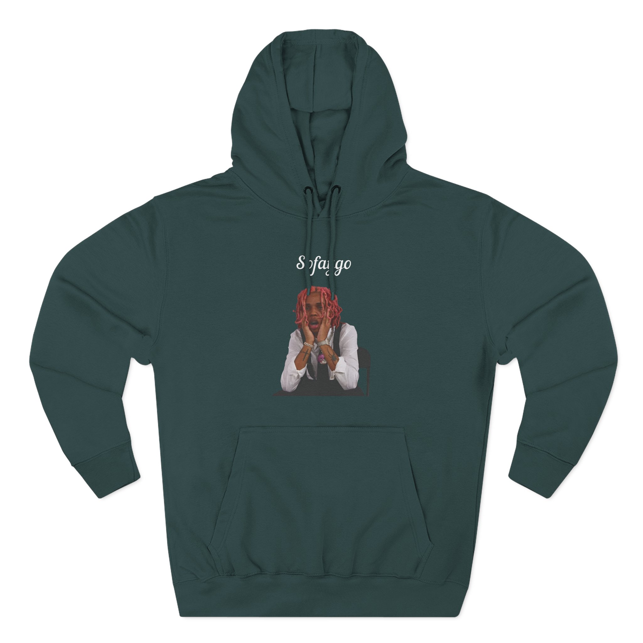 Sofaygo Three-Panel Fleece Hoodie