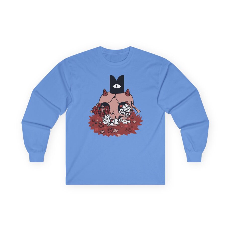 Cult of the Lamb Floral Skull Unisex Ultra Cotton Long Sleeve Tee