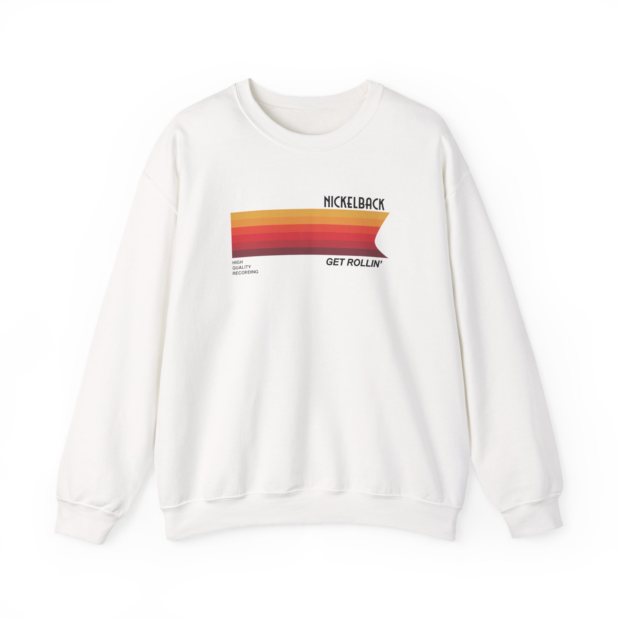 Nickelback Vhs Vintage Unisex Heavy Blendâ„¢ Crewneck Sweatshirt