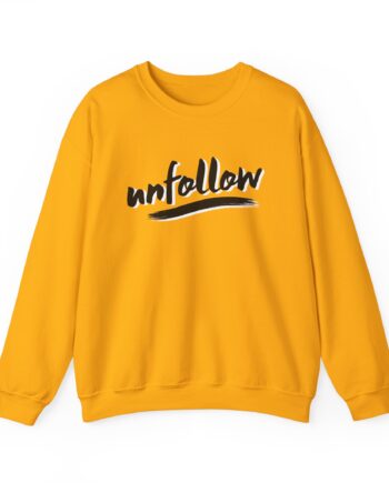 Shubble Unfollow Unisex Heavy Blend™ Crewneck Sweatshirt