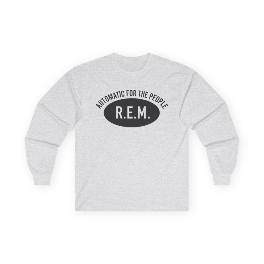Rem Automatic for the People Unisex Ultra Cotton Long Sleeve Tee