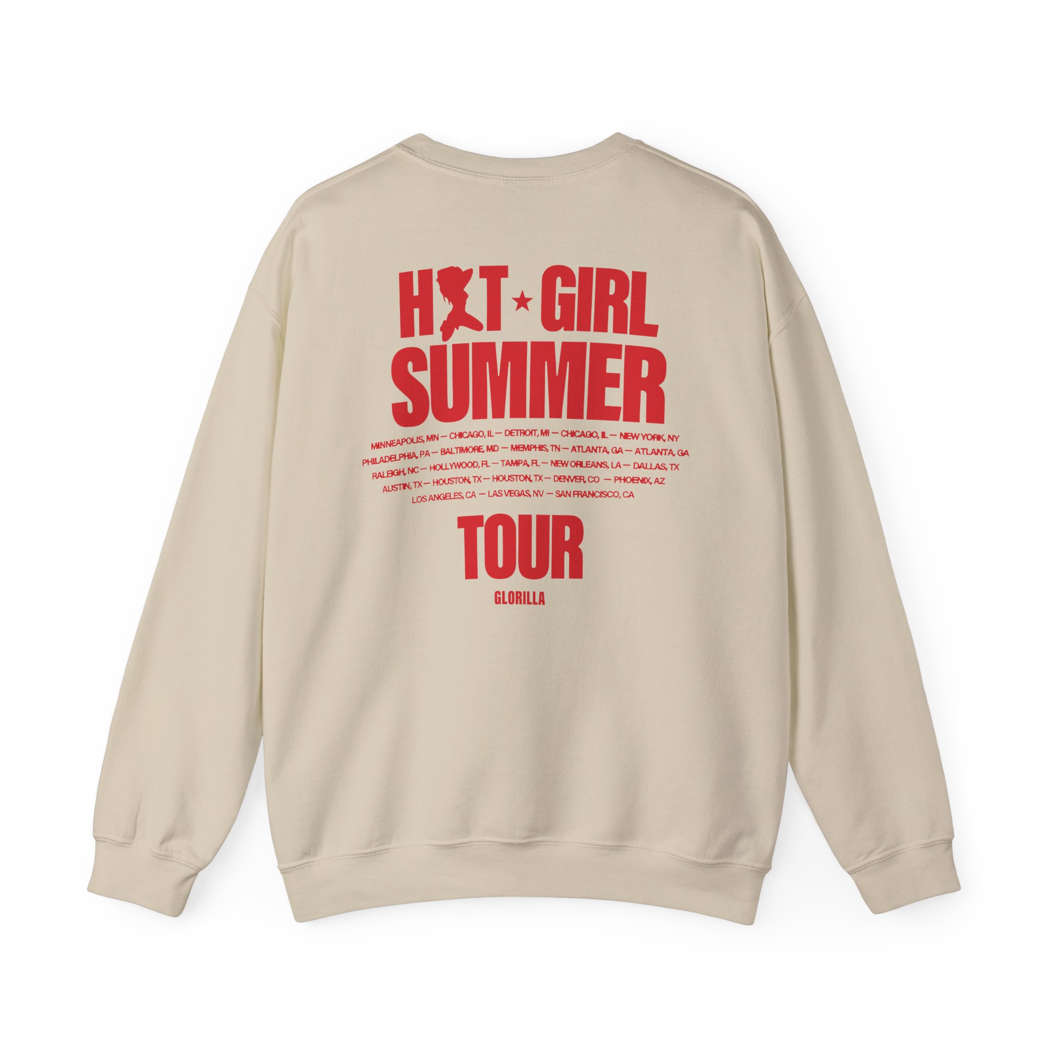 Glorilla Hot Girl Summer Tour Unisex Heavy Blendâ„¢ Crewneck Sweatshirt