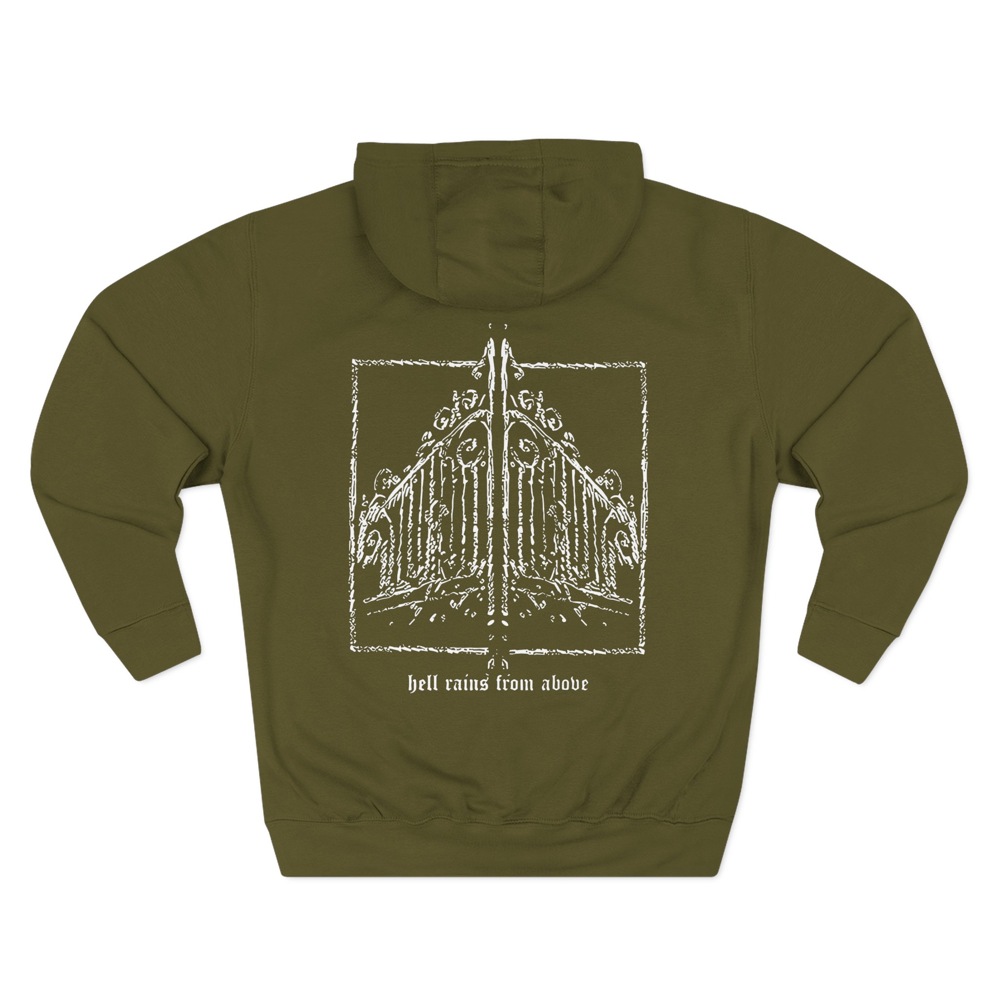 Left Behind Gates Three-Panel Fleece Hoodie