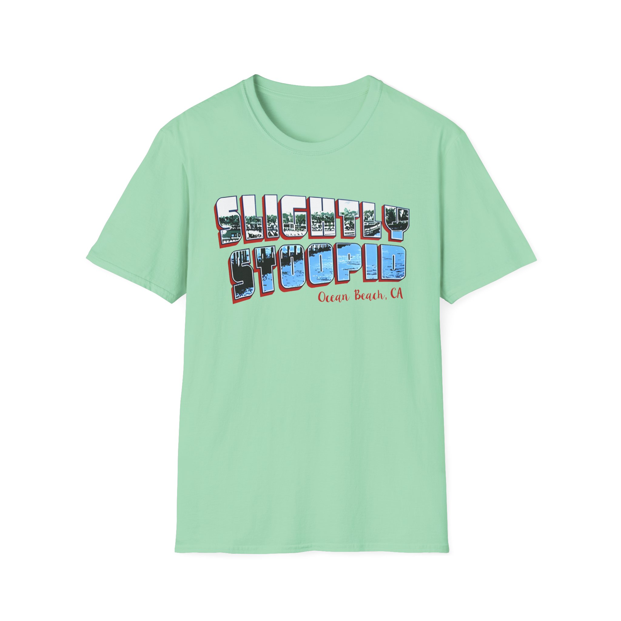 Slightly Stoopid Ocean Beach, Ca Unisex Softstyle T-Shirt