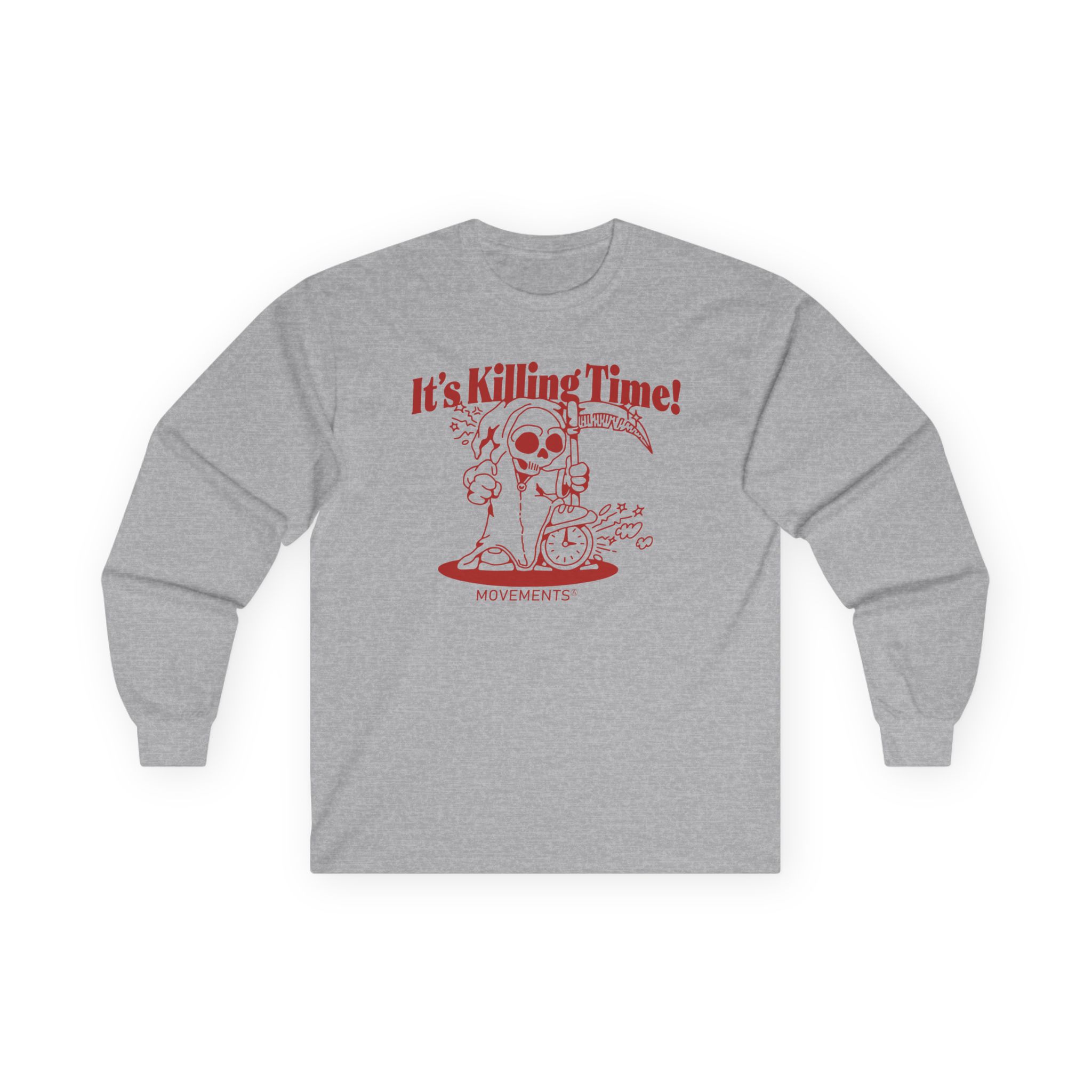 Movements Killing Time Unisex Ultra Cotton Long Sleeve Tee