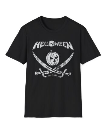 Helloween Pirate Pumpkin Unisex Softstyle T-Shirt