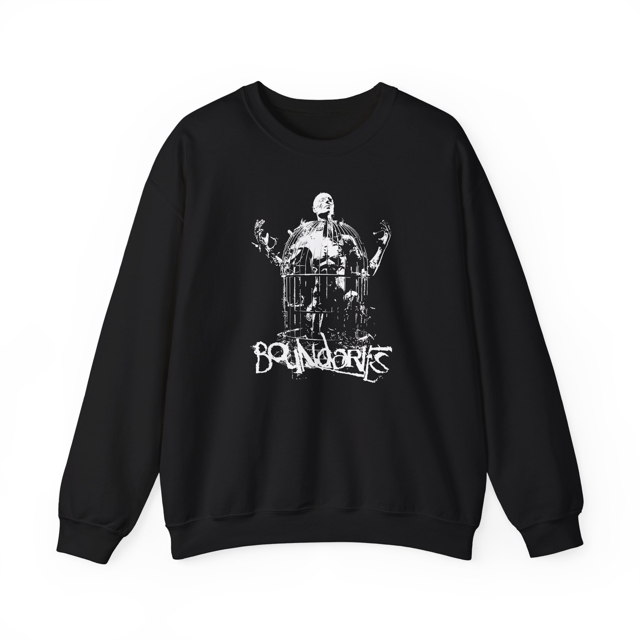 Boundaries Cage Unisex Heavy Blendâ„¢ Crewneck Sweatshirt