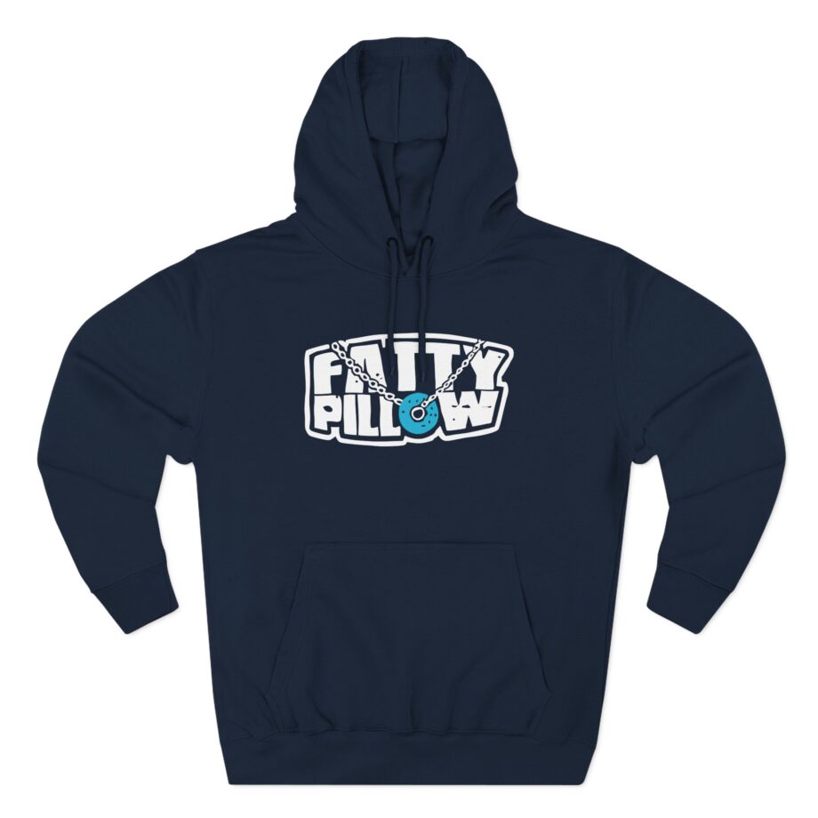 Fattypillow Three-Panel Fleece Hoodie