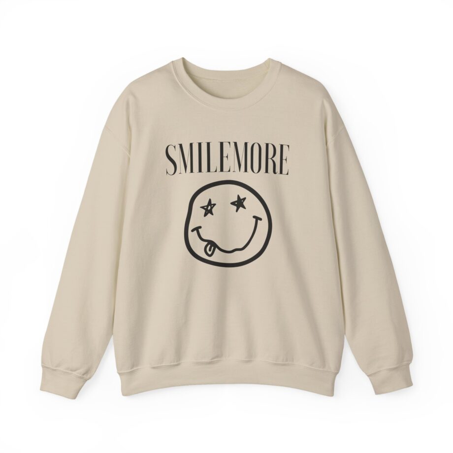 Roman Atwood Smells Like Smile More Unisex Heavy Blend™ Crewneck Sweatshirt
