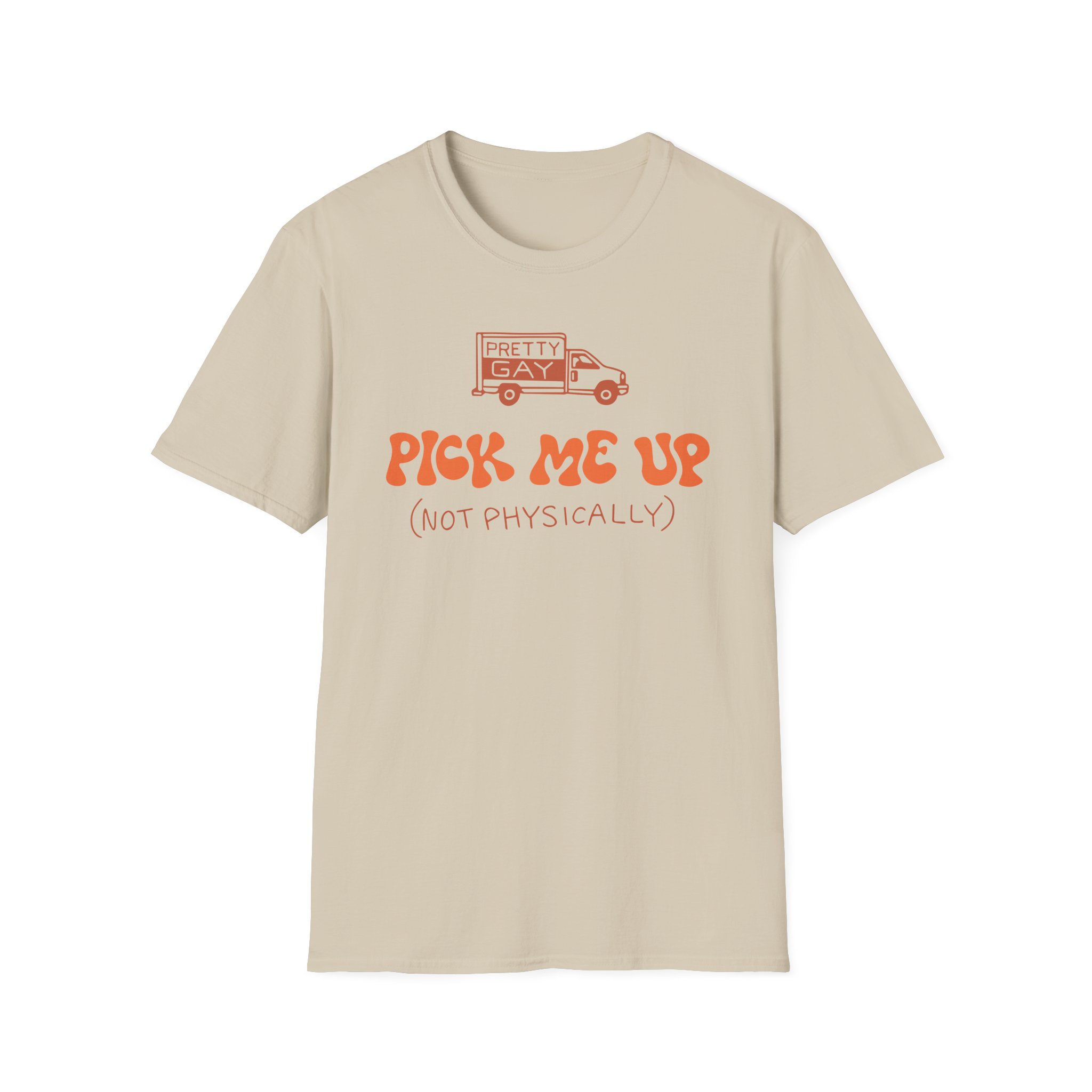Drawfee Pick Me Up Unisex Softstyle T-Shirt
