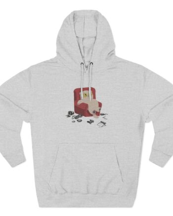 Lirik Lazycat Three-Panel Fleece Hoodie