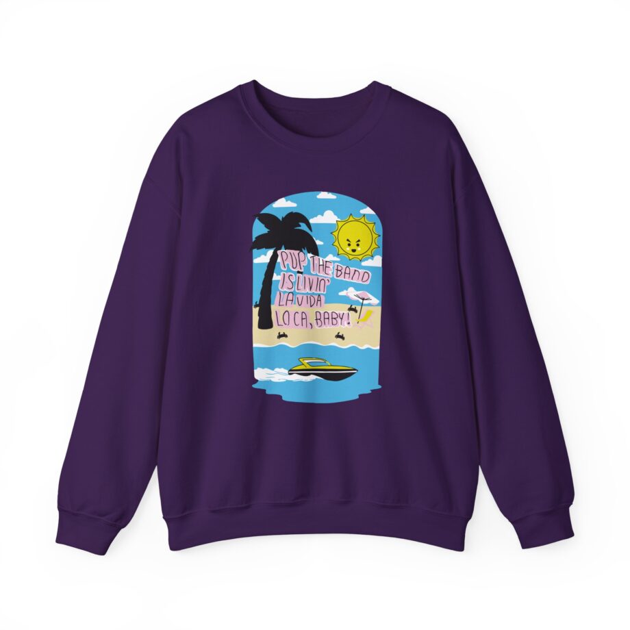 Pup La Vida Loca Unisex Heavy Blend™ Crewneck Sweatshirt