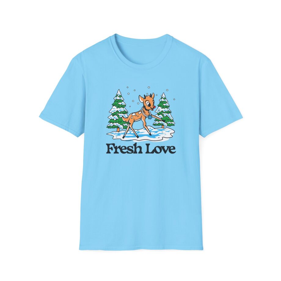 Fresh Love Snow Dough Unisex Softstyle T-Shirt
