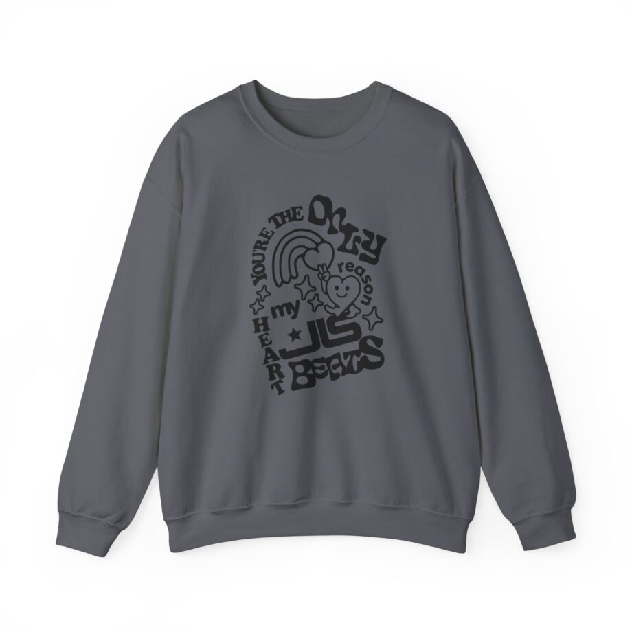 JLS Heart Beats Unisex Heavy Blend™ Crewneck Sweatshirt