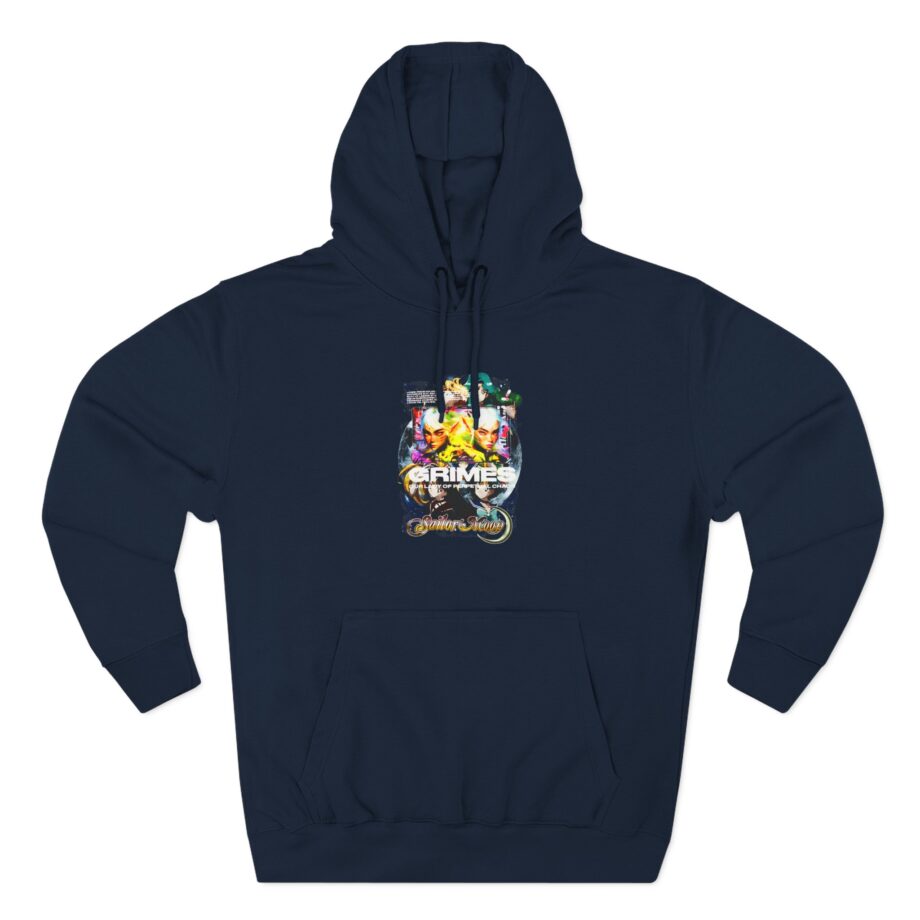 Grimes Sailor Moon Three-panel Fleece Hoodie