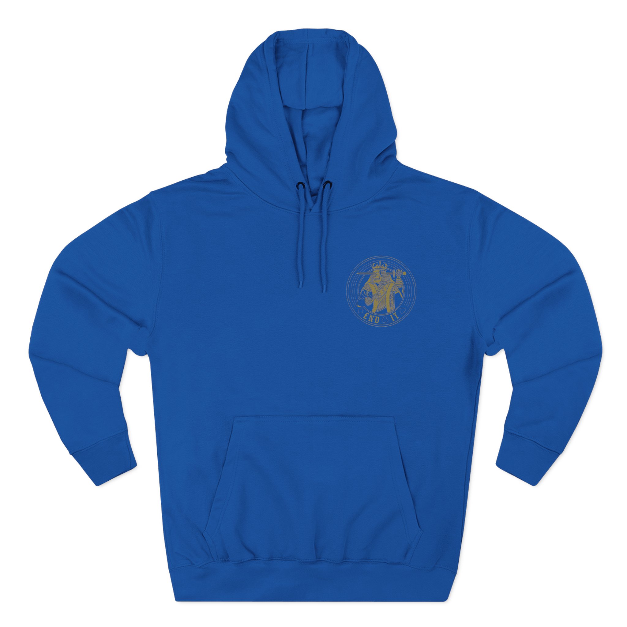End It King Circle Three-Panel Fleece Hoodie