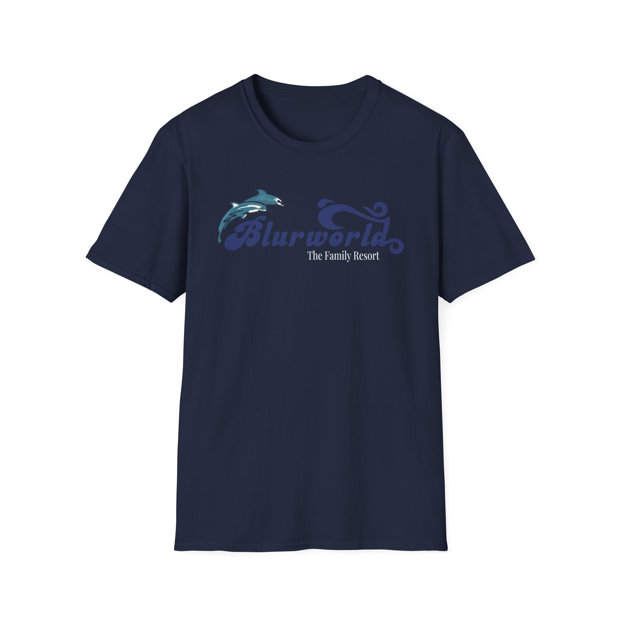 Blur Seaworld Unisex Softstyle T-Shirt