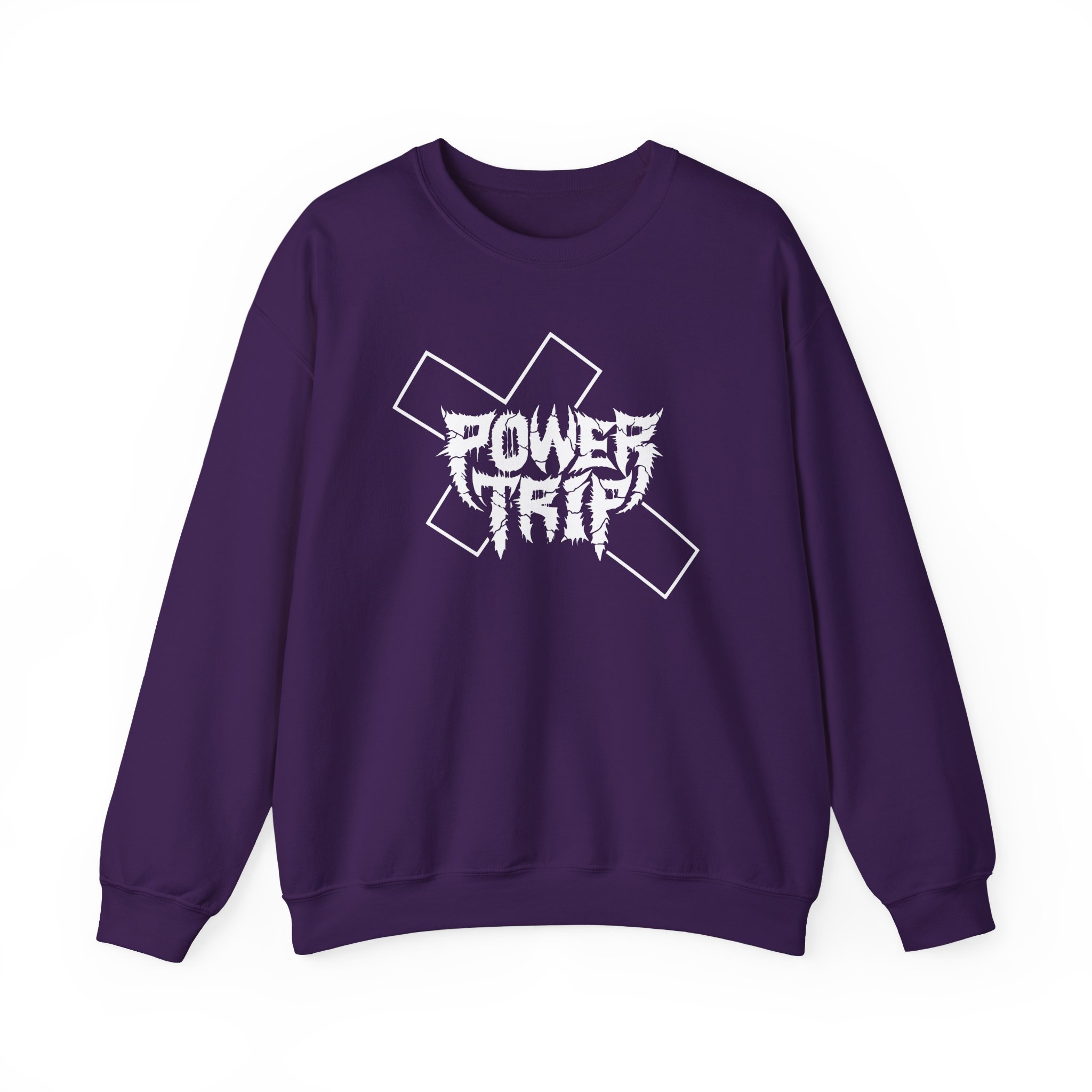 Power Trip Cross Unisex Heavy Blendâ„¢ Crewneck Sweatshirt