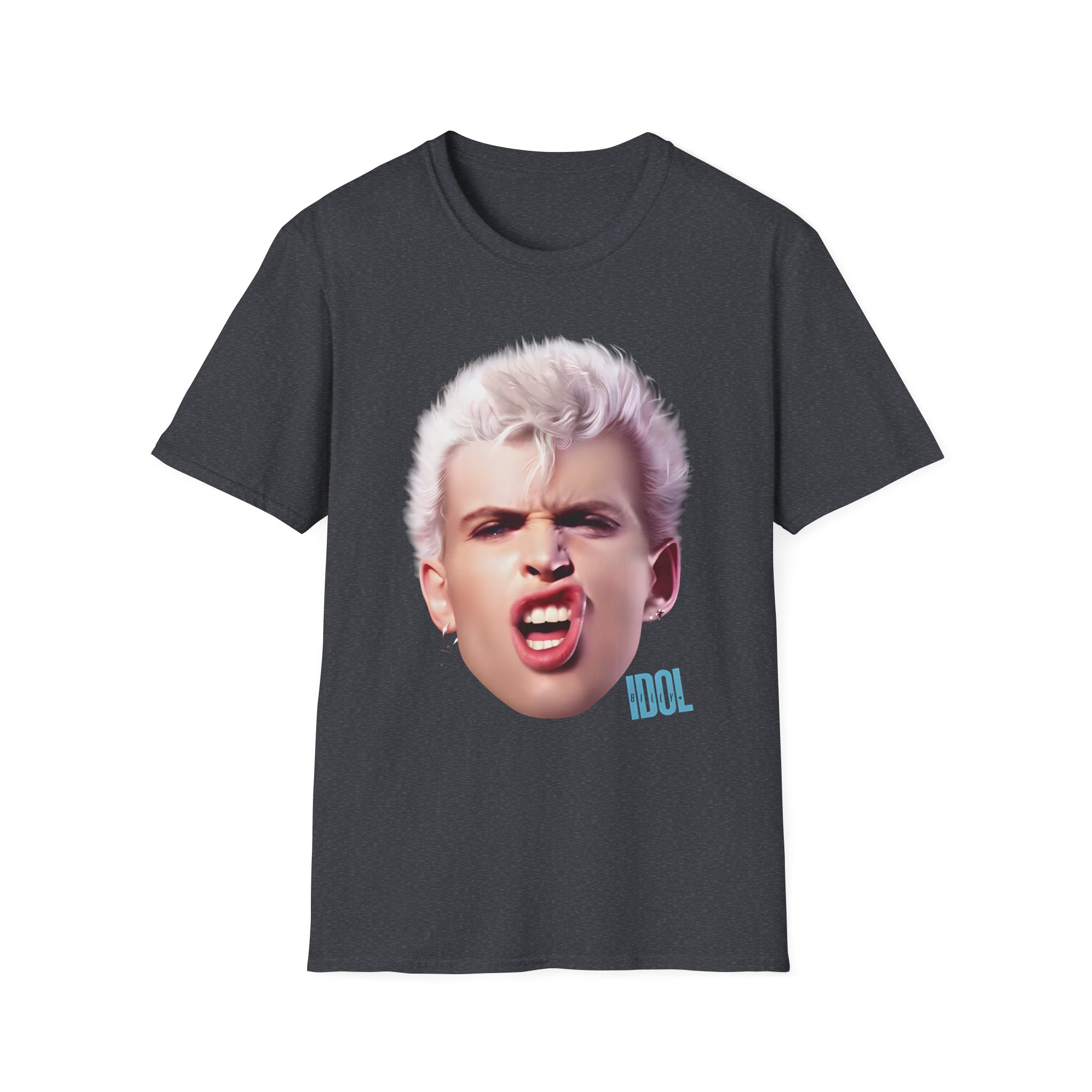 Billy Idol Billy Smirk Unisex Softstyle T-Shirt