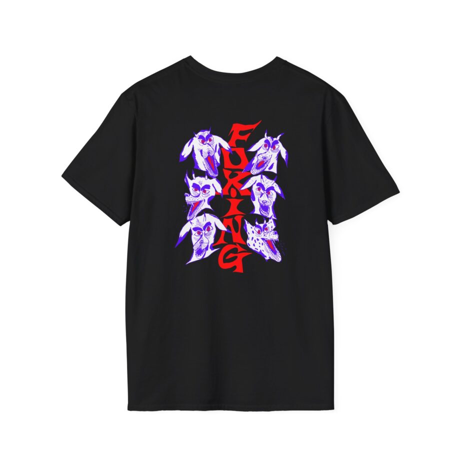 Foxing Devil Dogs Unisex Softstyle T-Shirt