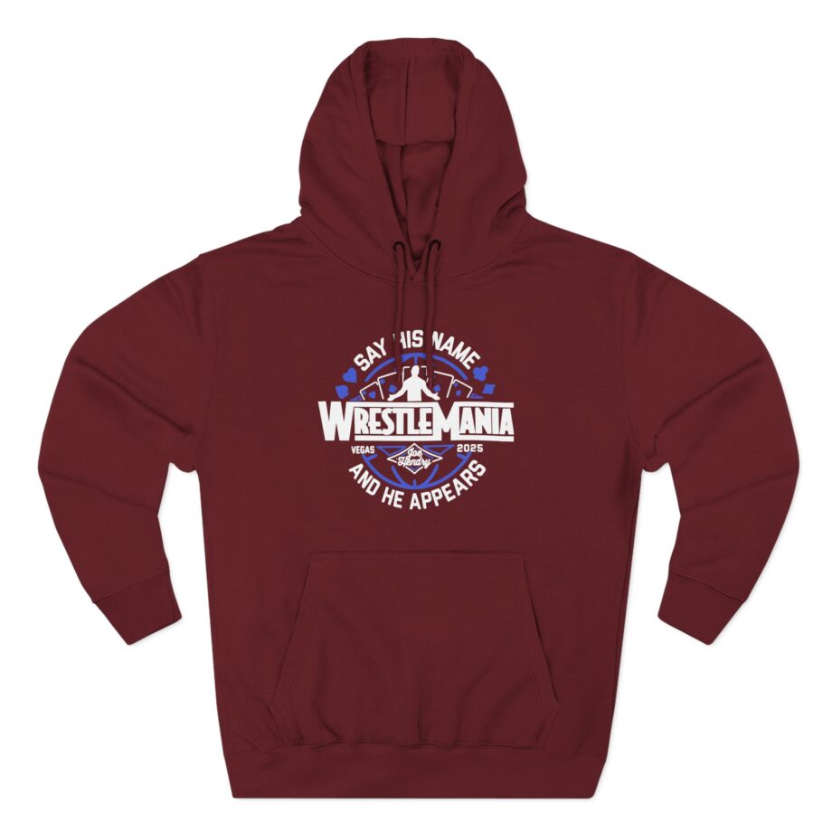 Joe Hendry WrestleMania 41 Logo Three-Panel Fleece Hoodie