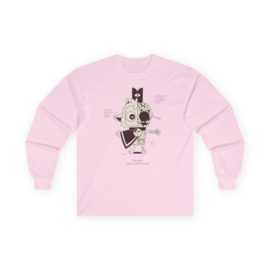 Cult of the Lamb Anatomy of the Lamb Unisex Ultra Cotton Long Sleeve Tee