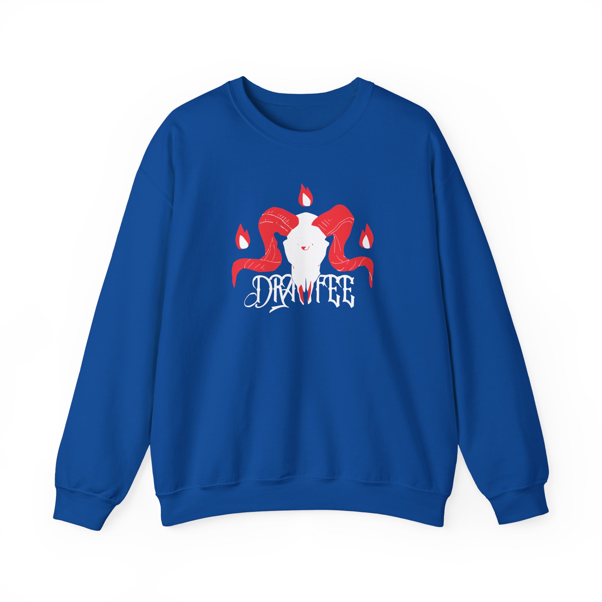 Drawfee Metal Unisex Heavy Blendâ„¢ Crewneck Sweatshirt