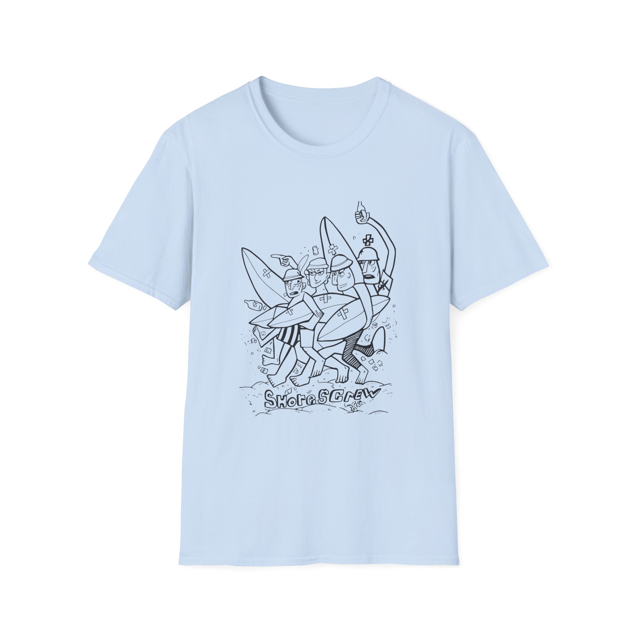 Surf Gang Unisex Softstyle T-Shirt