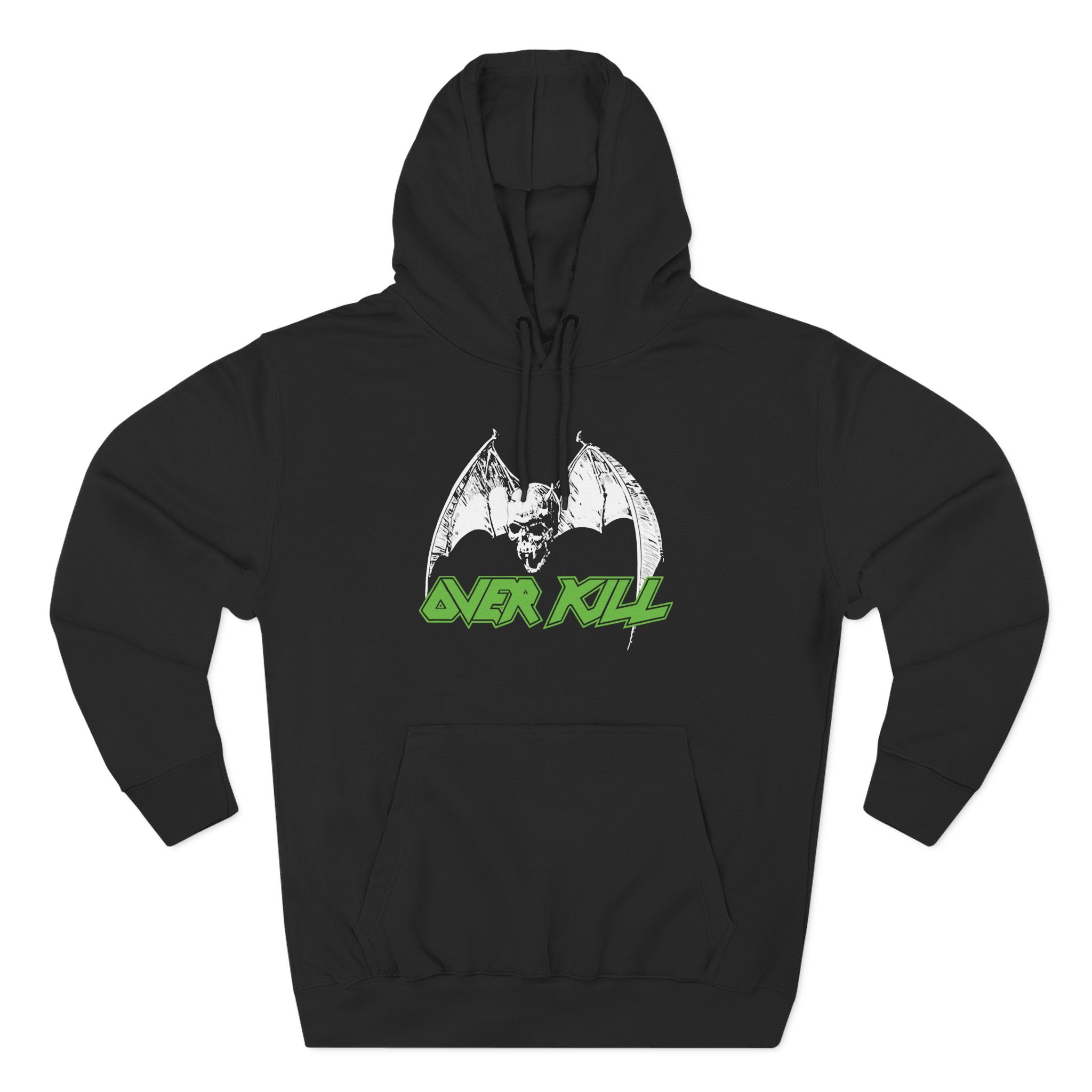 Overkill Welcome to the Gutter Raglan Three-Panel Fleece Hoodie