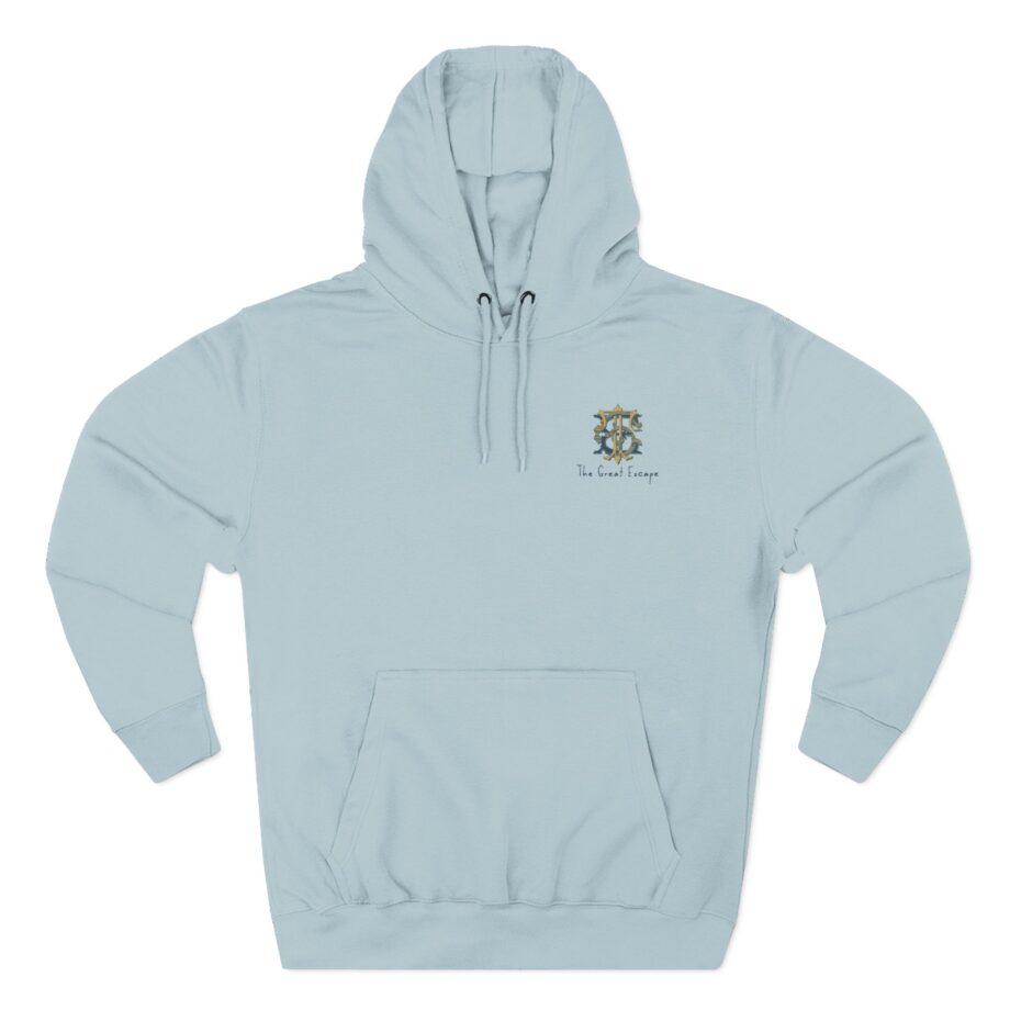 Larry June Tge Spa Three-Panel Fleece Hoodie