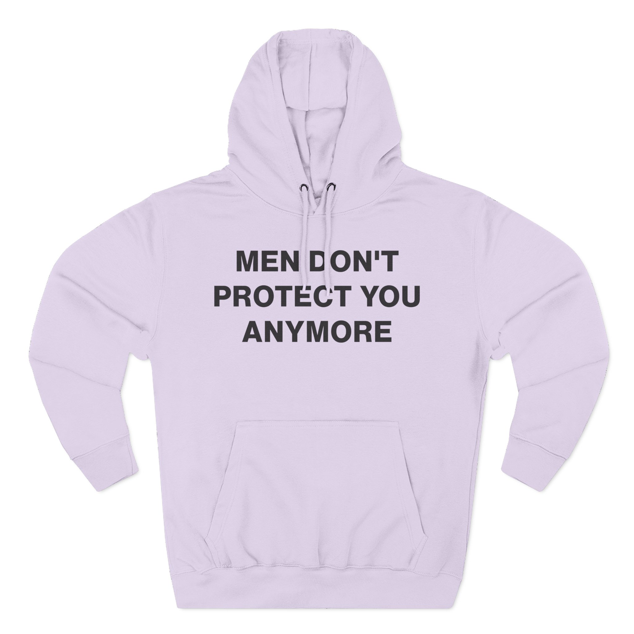 Jenny Holzer Men Don“t Protect You Anymore Three-Panel Fleece Hoodie