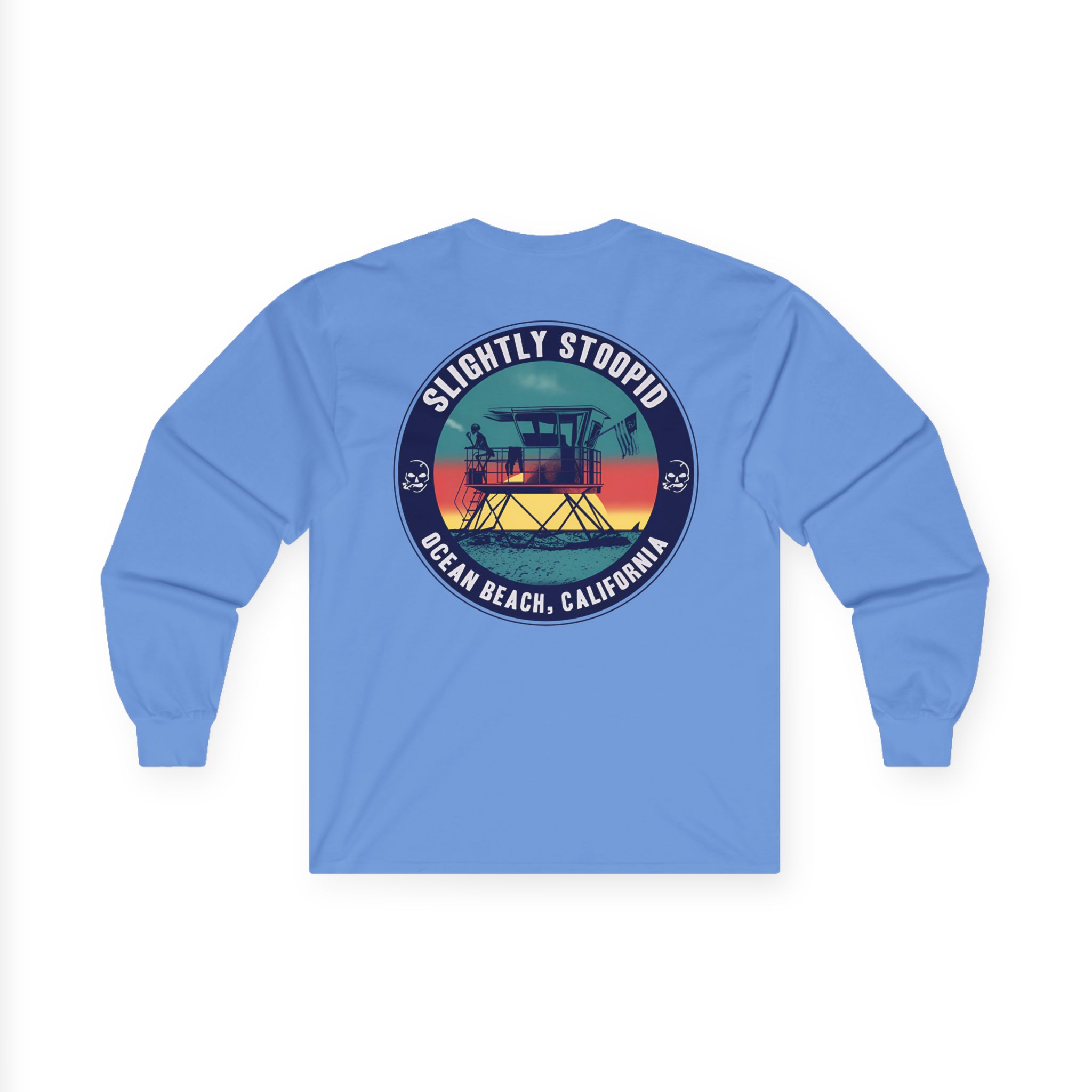 Slightly Stoopid Lifeguard Raglan Unisex Ultra Cotton Long Sleeve Tee