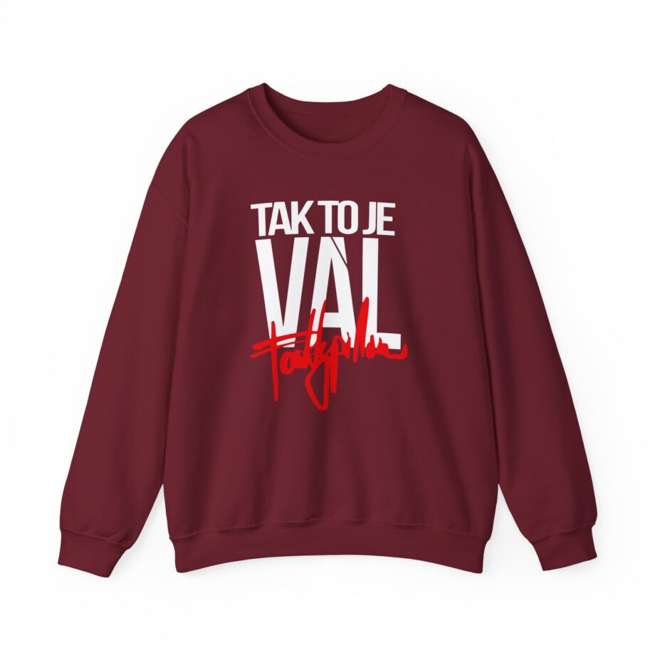 Fattypillow Tak to Je Val Unisex Heavy Blend™ Crewneck Sweatshirt