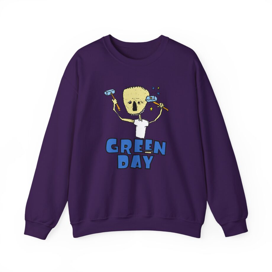 Green Day Nimrod Vintage Hammer Unisex Heavy Blend™ Crewneck Sweatshirt