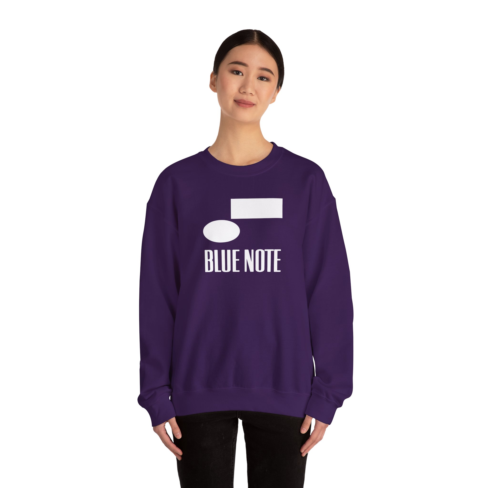 Blue Note Records Unisex Heavy Blendâ„¢ Crewneck Sweatshirt